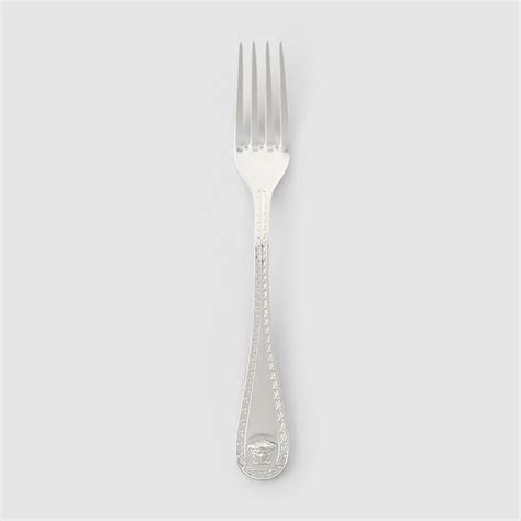 Versace Rosenthal Meets Medusa Silver Salad Fork